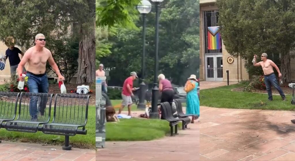 colorado terror attack caught on video
