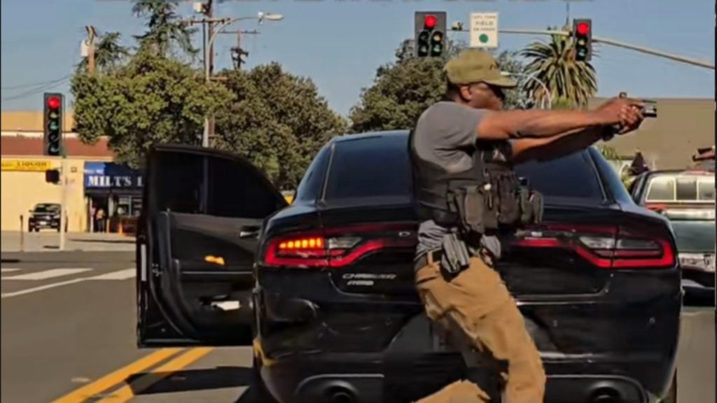 ICE agent in Pasadena