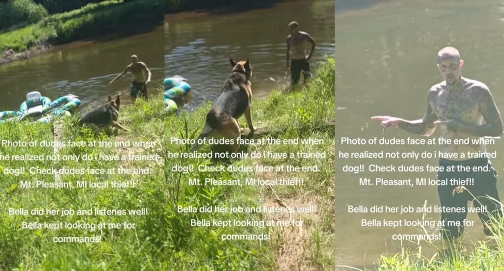 missouri felon gets barked at