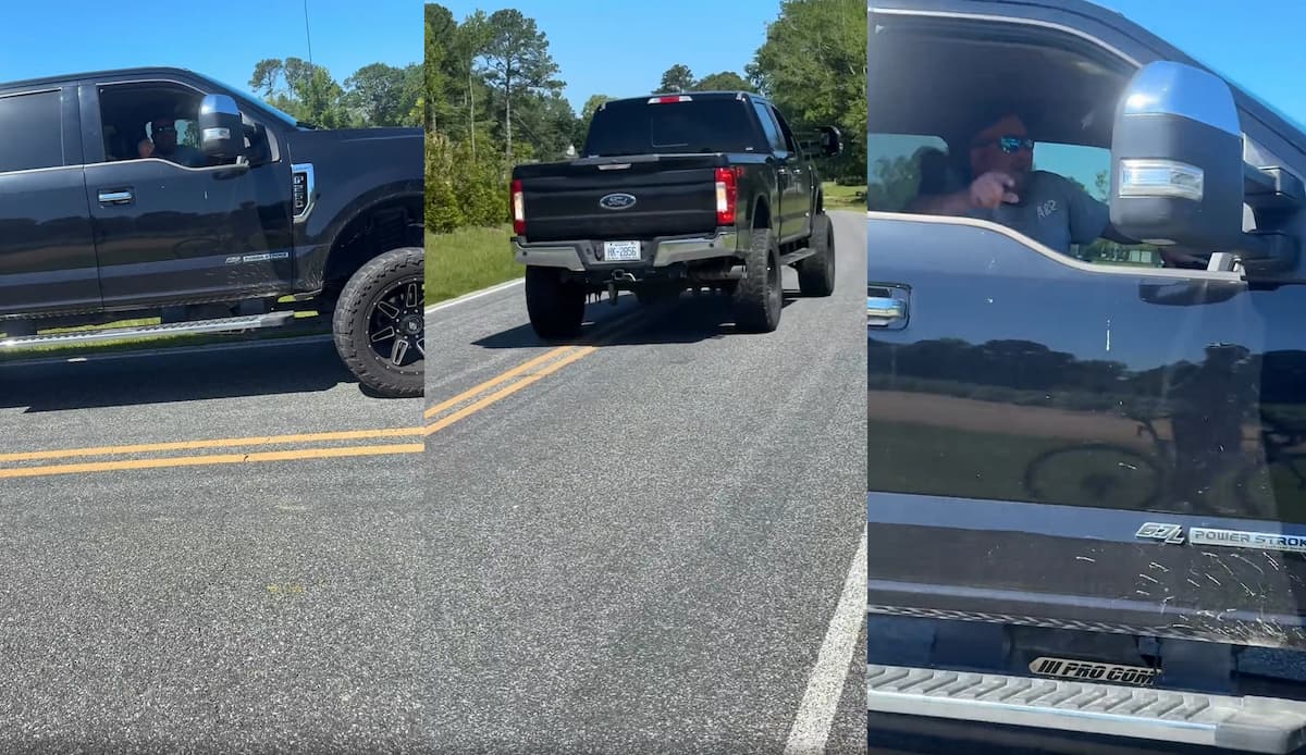 North Carolina Cyclist Turns the Tables on Aggressive Driver in Viral Showdown: ‘From alpha to awkward in 0.2 seconds’