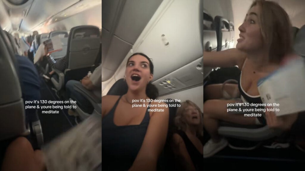 Plane in Las Vegas to Chicago, 130 degrees