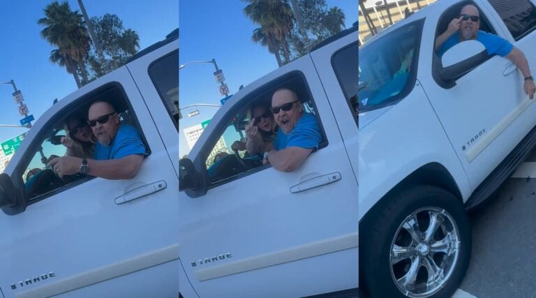 racist MAGA in California