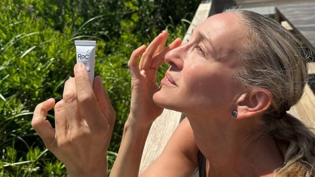 Sarah Jessica Parker in the sun