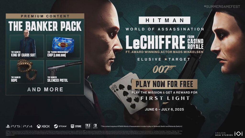 Le Chiffre Update for Hitman: World of Assassination