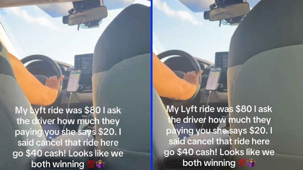 Texas Woman Discovers Way to Pay Lyft Driver For Her Time, ‘Let Me Make a Deal For You!’