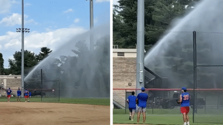 Angry Maryland Firefighter Vandalizes Entire Baseball Stadium