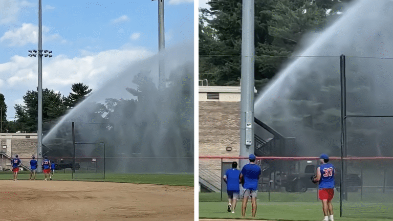 Angry Maryland Firefighter Vandalizes Entire Baseball Stadium