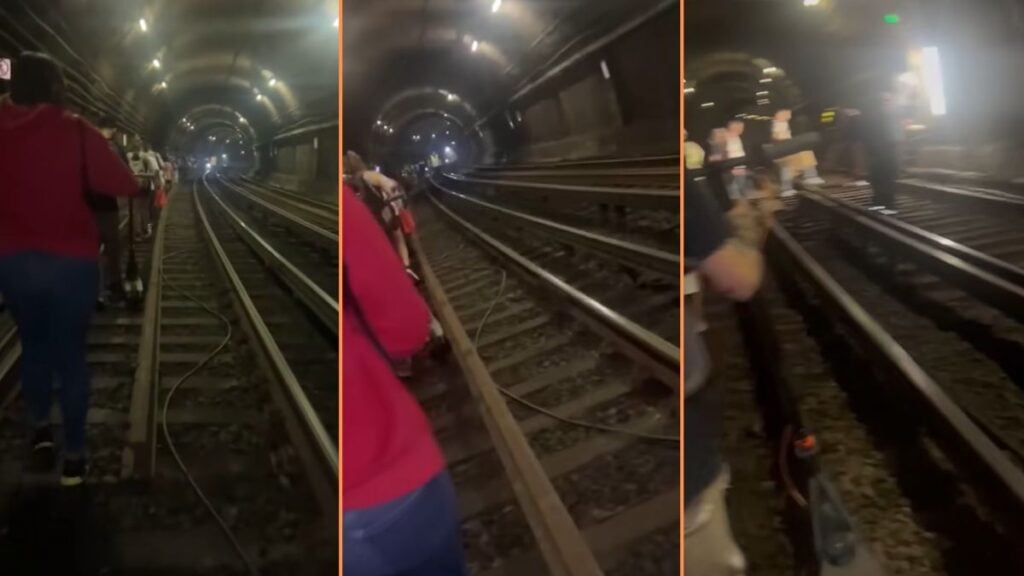 Bostonians Are Evatuated From T After Blue Line Breaks Down, 'I Wish They Did Tunnel Tours'