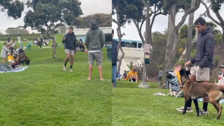 California Man Defends Leaving Dog off Leash in Public Park To Pee on People: 'My Dog Only Pees on B**thes'