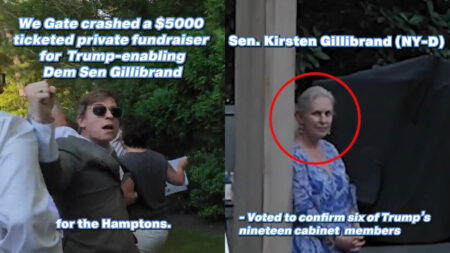 Protesters Invade Hamptons Mansion and Disrupt Senator Gillibrand’s Elite Fundraiser: ‘She Makes Me Sick'