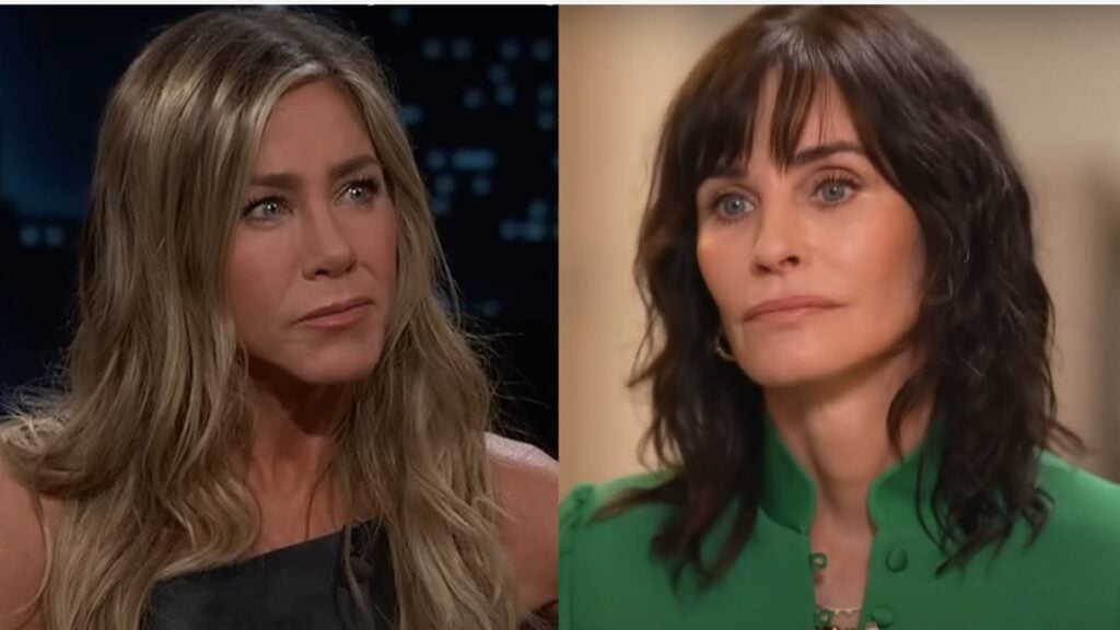 Jennifer Aniston -Courteney Cox
