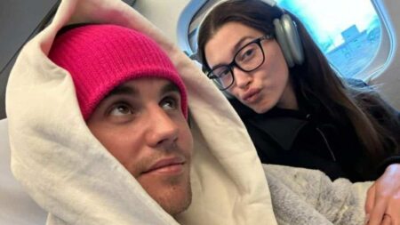 Justin Bieber and Hailey Bieber