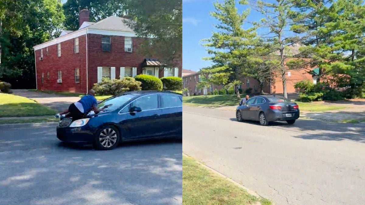Ohio Man Miraculously Holds on to Car Hood During ‘Mission Impossible Level’ Chase by Crazy Girlfriend: ‘Just Going for a Ride’