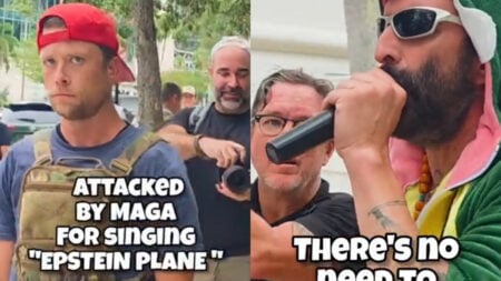 Robby Roadsteamer Trolls MAGA Crowd in Tampa and Gets Attacked for It: ‘Homie Is Big Mad Lol'