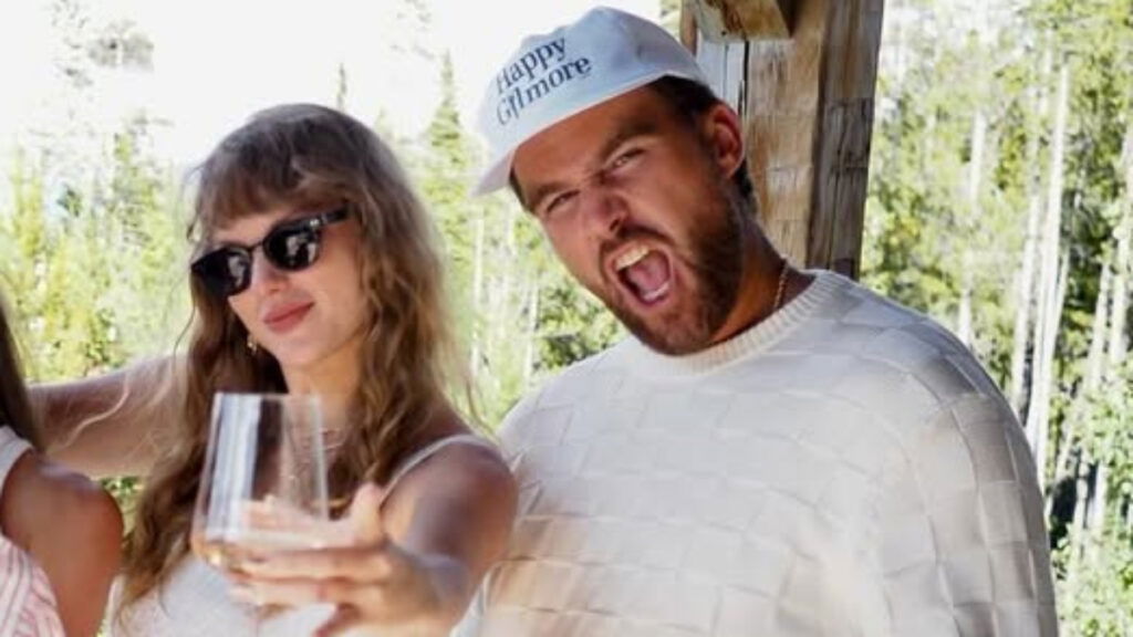 Taylor Swift and her boyfriend Travis Kelce go IG official after Happy Gilmore 2 premiere.