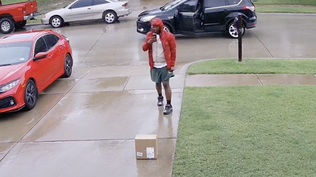 ‘Lazy’ Texas Amazon Driver Leaves Package Out in Rain, Gets Soaking Wet on Driveway: ‘Out of All the Deliveries, This One Takes the Soggy Cake’