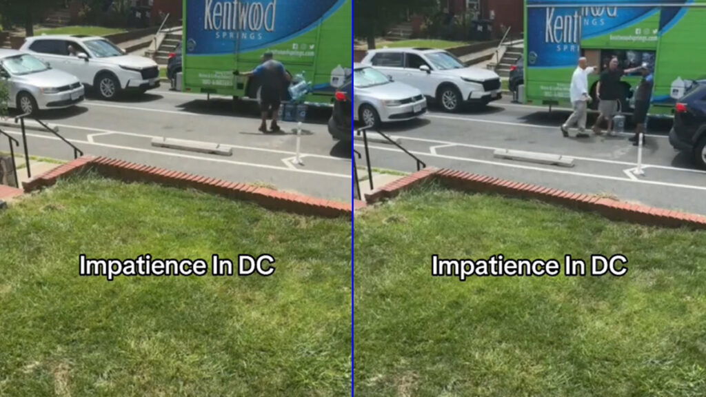 Washington, DC Resident Stands Up Fir Delivery Guy When Karens Gets Impatient
