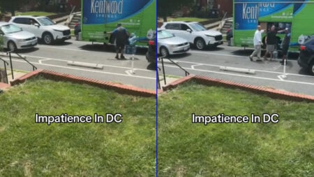 Washington, DC Resident Stands Up Fir Delivery Guy When Karens Gets Impatient