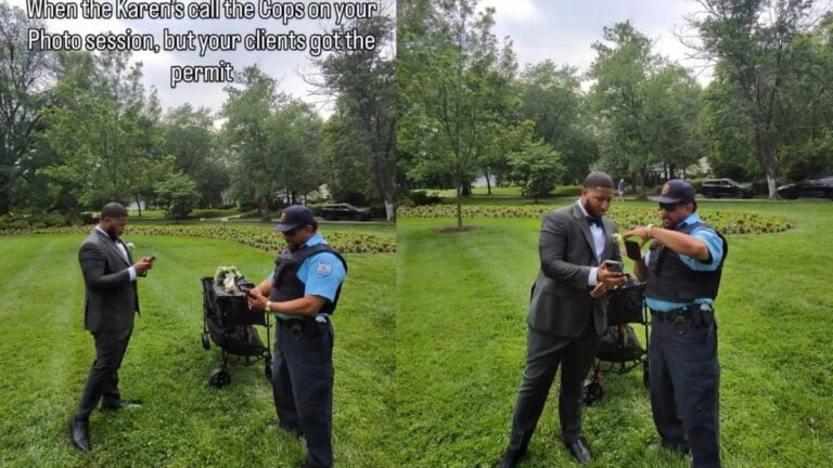 A picture of the Maryland husband and officer.