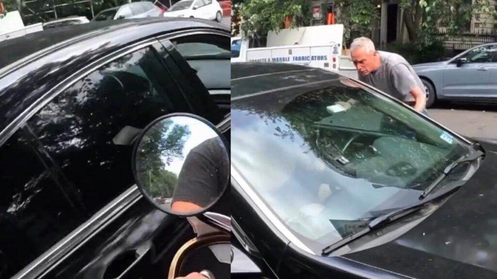 A picture of the New York driver.