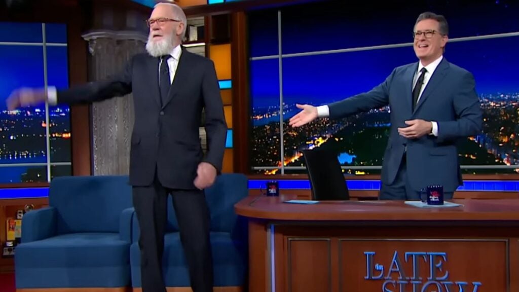 David Letterman on Stephen Colbert