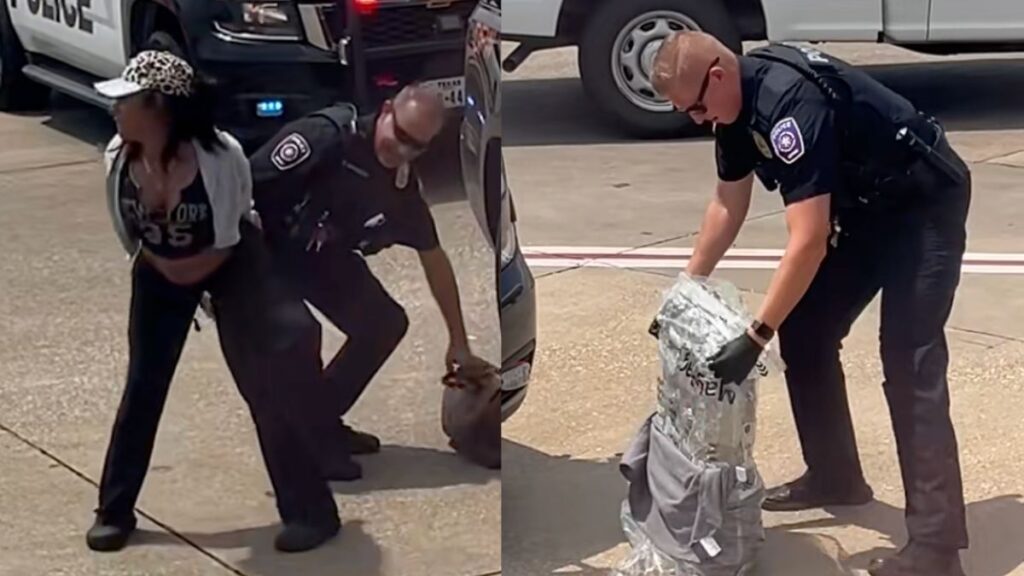 Woman arrested at Texas airport