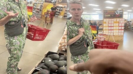 California Karen Rudely Confronts Grocery Shopper About Their Driving and Parking Skills
