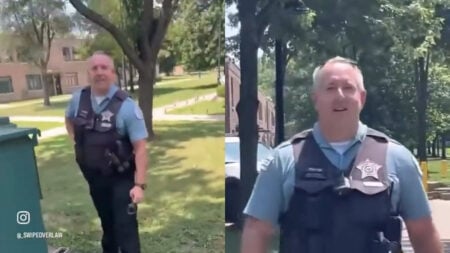 Chicago Cop Caught on Video Threatening to Execute Fleeing Residents: ‘America Is F***ed Up'