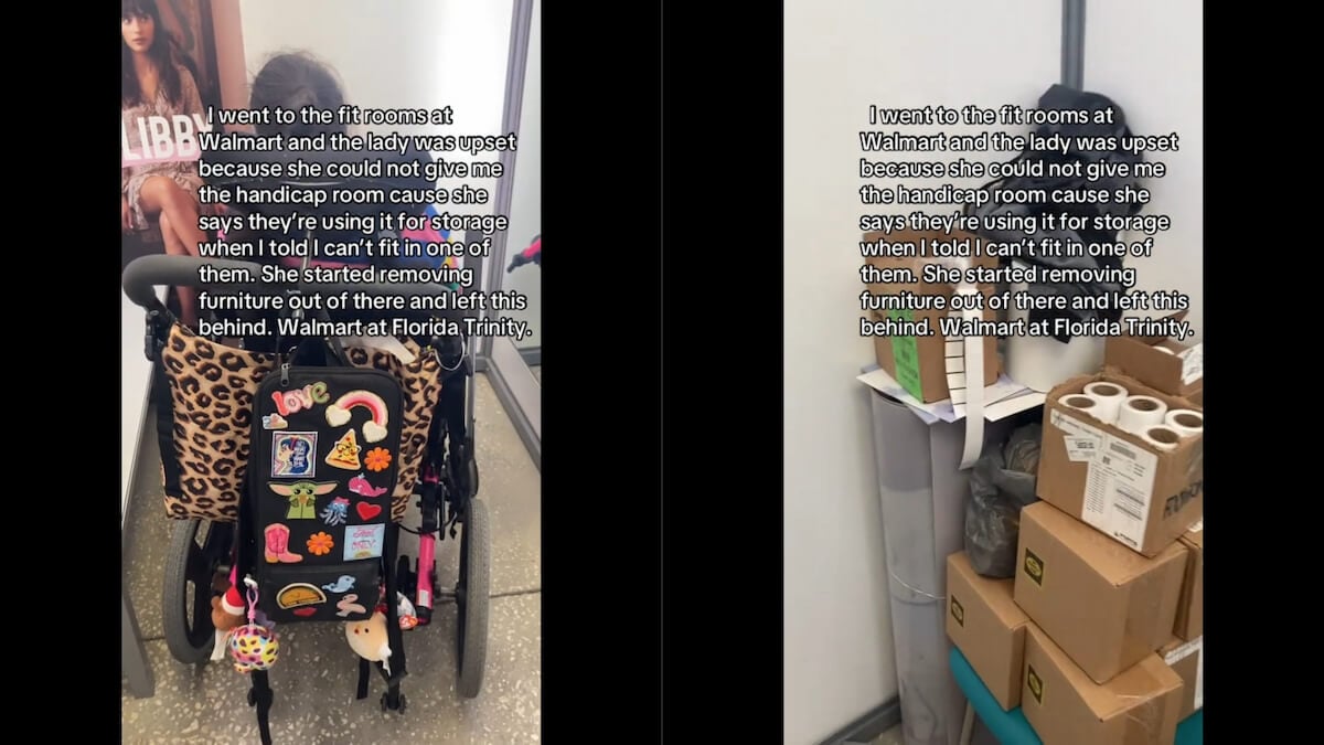 Walmart in Florida Accused of Storing Boxes in Handicap Fitting Room: ‘Walmart Really Does Suck’