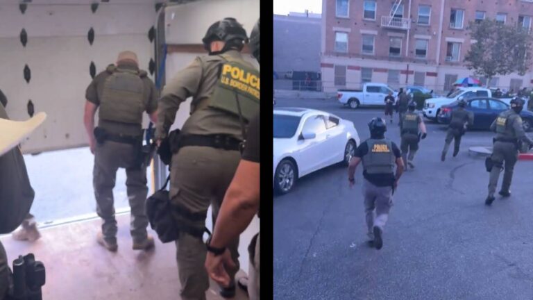 Los Angeles ICE truck raid