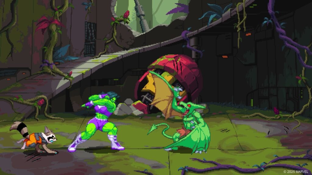 She-Hulk and Rocket Raccoon