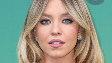 Sydney Sweeney close up