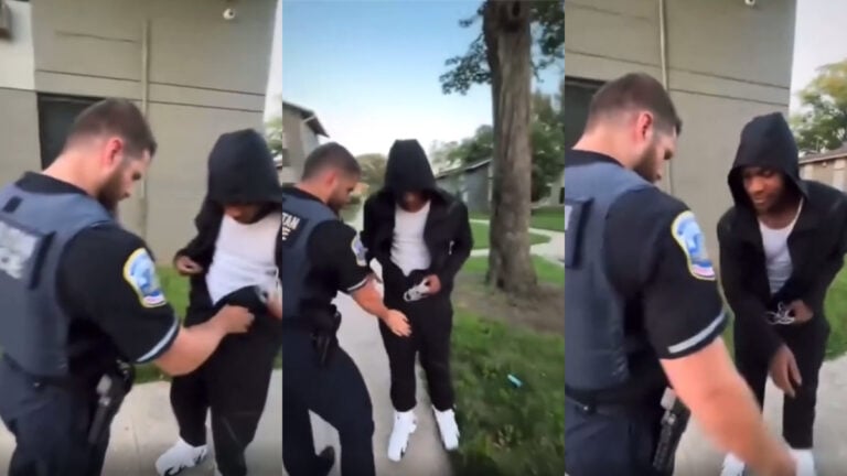 Washington DC Cops Forcibly Frisk Black Man Then Refuse to Give Badge Number: ‘This is Fascism, Plain and Simple’ DC cops frisk black man