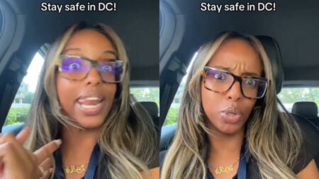 Washington DC Woman Tiktok Warning