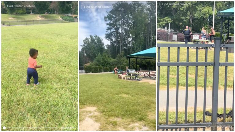 Black North Carolina Mom Takes Kid to Park, But Two White Women Call Cops on Her for ‘Trespassing’: ‘Imagine Calling the Cops Because Babies Were Playing at the Park’ Black North Carolina Mom Takes Kid to Park, But Two White Women Call Cops on Her for 'Trespassing'