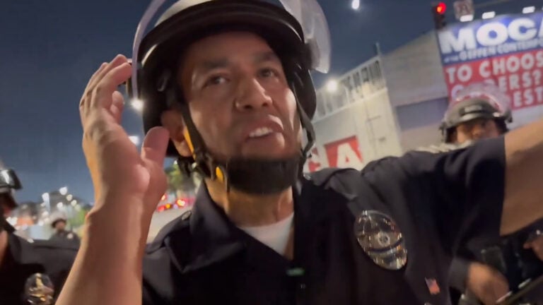 California Press Rights Undermined by LAPD Sergeant Who Breaks Law and Federal Order: ‘This Is Authoritarianism’