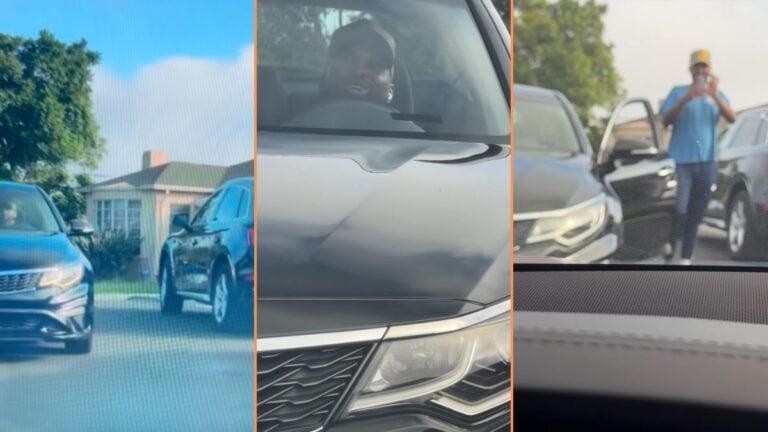 California Woman Has Car Stand-Off With Male Karen: ‘He Could BARELY See Over the Steering Wheel’ California Woman Has Car Stand-Off With Male Karen, 'He Could BARELY See Over the Steering Wheel'