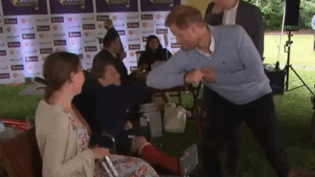 Prince Harry Abuses Poor Children for PR