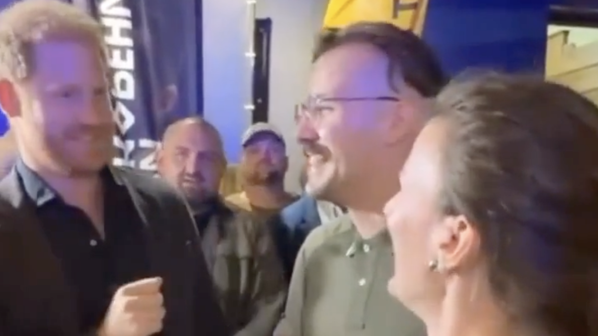 Prince Harry Publicly Embarrasses Woman with ‘Very Inappropriate Joke’ in Ukraine: ‘Scum of the Highest Order’