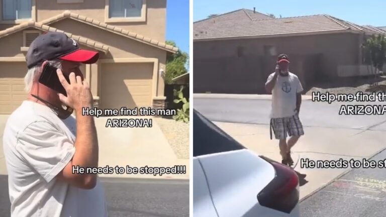 Racist Arizona Man Tells Black Mom Who Was Picking Up Her Kids From School to Go to the Slums, ‘Give This Man An Oscar’ Racist Man in Arizona