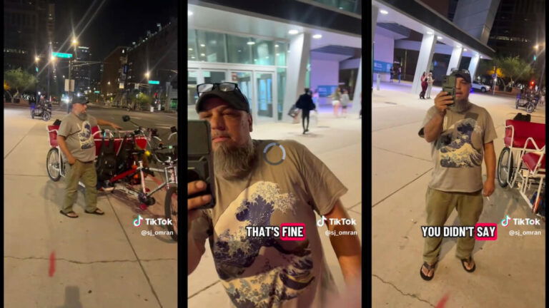 Arizona Taxi Driver Racist Confrontation Tiktok
