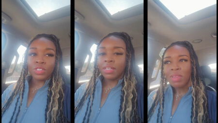 detroit woman homeless man shopping