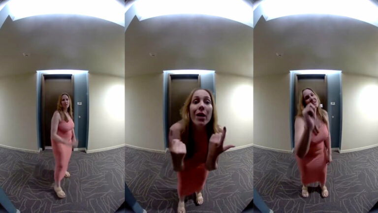 Los Angeles Woman Shares Ring Video of Neighbor’s Bizarre Late-Night Visit: ‘The Flip Flops Walking Away Is Taking Me Out’ los angeles woman neighbor ring video