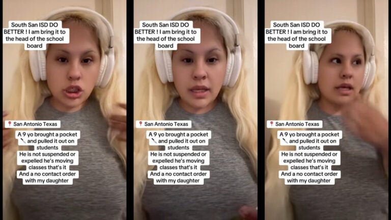 San Antonio Mom Says 9-Year-Old Boy Who Has a Crush on Her Daughter Flashed a Pocket Knife at Classmates but Wasn’t Suspended: ‘Why Are No Other Parents Talking About This?’ san antonio elementary school pocket knife incident