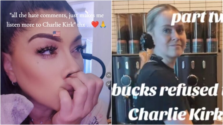 MAGA Karen Wants ‘Charlie Kirk’ on Her Starbucks Cup, Throws Tantrum After California Barista’s Response: ‘Yall are Taking This Toooo Far…’ Starbucks Charlie Kirk