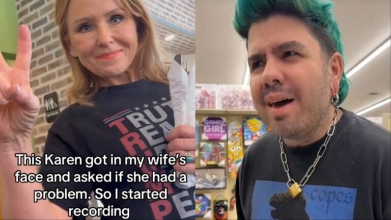 California Man Battles Woman in Trump Shirt Before Getting Kicked Out of Family Restaurant: ‘MAGA Madness’ California MAGA Karen TikTok