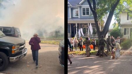 Chicago Police Ruin Kids’ Halloween Costume Parade by Arresting at Least Three People: ‘All so they could arrest a landscaper minding their own business’ Chicago kids Halloween arrest