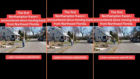 Crazy Northampton Man Pulls a Weapon Out on His Neighbor 'USA One of the Most Unsafe Countries in the World'