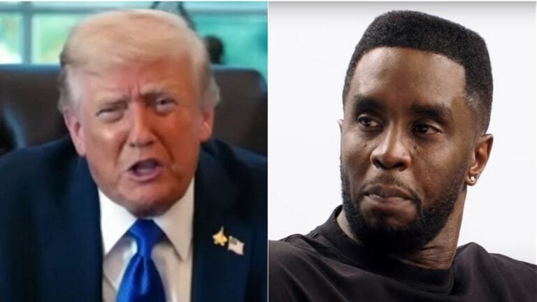 Desperate Diddy Turns to Trump for Possible Pardon: ‘Difficult To Do’ Donald Trump- Sean Diddy Combs'