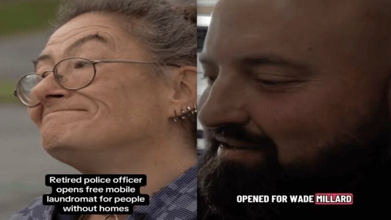 Former Maryland Police Officer Opens Mobile Laundromat for Unhoused People